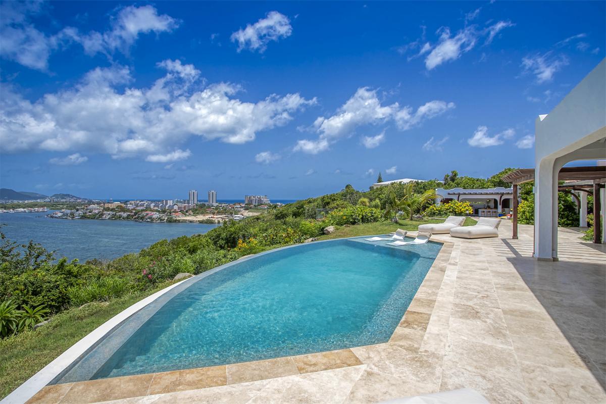 A louer villa 3 chambres Simpson Bay Saint Martin_ Piscine - 4